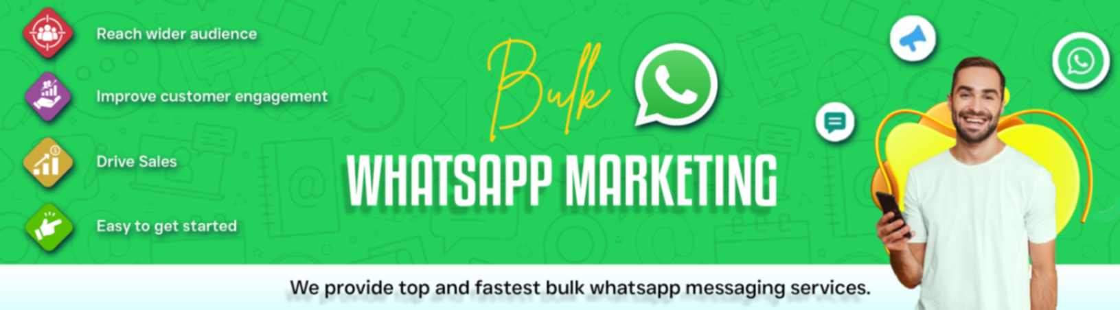 Bulk WhatsApp Marketing Messages Services in Mumbai India